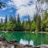 Lac Vert de Passy, eaux émeraude et paysages alpins préservés - Vente de photos par Gaëtan Michel