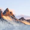 Aiguilles d'Arves en Savoie, sommets alpins enneigés - Photo de montagne par Gaëtan Michel