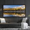 L'automne en reflet dans le Lac Miroir | gaetanmichel.com | Queyras
