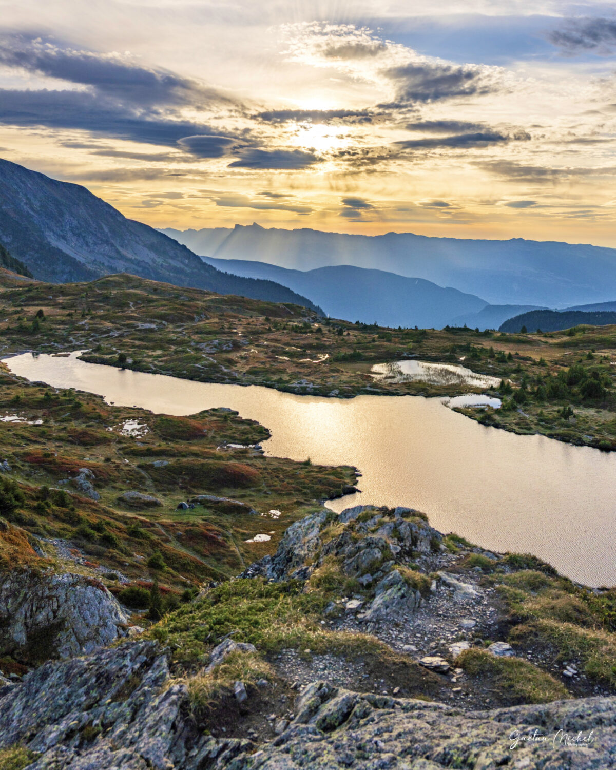 Lac Fourchu dans le massif du Taillefer, paysages alpins préservés - Photo par Gaëtan Michel